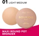 Бронзер Bourjois Maxi Round Pot 01 Light Medium 7 г (3616305712974) - изображение 4