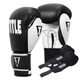 Боксерські рукавиці TITLE Boxing Dynamic Strike Black/White 14 oz (бинти 4м. в комплекті) - изображение 1