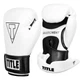 Боксерські рукавиці TITLE Boxing Vegan Gloves White/Black 12 oz (капа в комплекті) - изображение 1