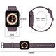 Смарт-годинник Blackview R30 Pro Purple - зображення 7