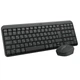 Комплект (клавіатура, миша) бездротовий Logitech MK250 Graphite (920-013823) ( Сірий ) - изображение 1