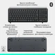 Комплект (клавіатура, миша) бездротовий Logitech MK250 Graphite (920-013823) ( Сірий ) - изображение 10