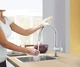Сенсорний змішувач для кухні з висувним виливом Grohe Minta Touch ( 31358DC2 ) 36095 - изображение 2