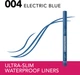 Подводка-фломастер Bourjois Liner Feutre Slim Водостойкая 04 Blue Electric 1 мл (3616306381704) - изображение 4