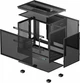 Корпус DeepCool CH160 Mesh Black (R-CH160-BKNMI0-G-1) без БЖ ( Black ) - зображення 3