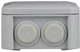 Розподільна коробка Plank Unika IB401 90х90х52 мм IP55 з кабельними вводами Сіра PLK4010850 - изображение 2
