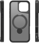 Etui plecki Etteri Matt Mag Ring do Apple iPhone 16 Pro Max Black (5906961960474) - obraz 2