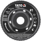 Tarcza frezowa wypukła do KSHM Yato do drewna, szpachli, gipsu; Ø=120/22,2 mm, t= 16/12 mm, chropowatość nr 1 YT-59182 (5906083099601) - obraz 1