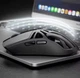 Беспроводная игровая мышь для компьютера ноутбука Android планшета SMAILWOLF RS8 RGB Аккумуляторная Bluetooth мышка USB 2.4G приемник 10000dpi LED подсветка 12.5х6.5х4см Black - изображение 3