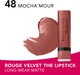 Стойкая матовая помада для губ Bourjois Rouge Velvet Matte Lipstick 48 Mocha'Mour 2.4 г (3616306373402) - изображение 2