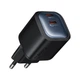 Зарядний пристрій 45W Mcdodo GaN Mini з 2 портами USB-C, підтримка швидкої зарядки (PD3.0, QC3.0, AFC) CH-1000 Чорний - зображення 1