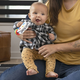 Muzyczna zabawka tamburyn z grzechotka Baby Einstein Tiny Tambourine 3m+ (74451129252) - obraz 3