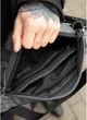 Велика чоловіча поясна сумка бананка з екошкіри SAMBAG Графітова (859038721) - зображення 10