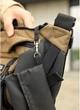 Велика чоловіча поясна сумка бананка з відділенням для планшета SAMBAG Хакі (883038721) - зображення 6