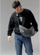 Чоловіча сумка Хобо SAMBAG Графітова (721058428) - зображення 1