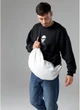 Чоловіча сумка Хобо SAMBAG Біла (720058428) - зображення 2