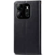 Кожаный чехол-книжка GETMAN Gallant (PU) для Tecno Spark Go 2023 Black - изображение 2