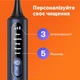 Электрическая зубная щетка Bitvae S3 Smart 4 насадки и футляр blue + косметичка - изображение 3