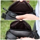 Сумка-барсетка чоловіча через плече шкіряна гладка чорна Tiding Bag TD-13457 - зображення 3