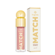 Блеск для губ Bogenia Match Lipgloss Sparkle с шиммером устойчивый (BG712), 01 Светло-розовый - изображение 1