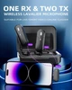 Беспроводной петличный микрофон BOSTIN M8 для iPhone/iPad с шумоподавлением DSP - изображение 4