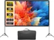 Проекционный экран с подставкой VISULAPEX 100 дюймов 4K HD - изображение 1