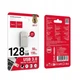 Флеш накопичувач USB Hoco UD17, 128GB, Type-C, металевий, silver - зображення 3