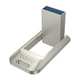 Флеш накопитель USB Hoco UD16, 32GB, USB 3.0, металлический, silver - изображение 3