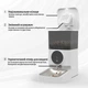 Автоматична Wi-Fi годівниця для котів і собак SmartFeed 4L, біла - зображення 6