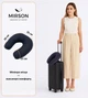 Подушка для путешествий MirSon №8744 Naturale Line 16-9000 Black Stone 50% Memory (2200006348290) - изображение 2