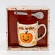 Чашка Elisey Hello Pumpkin! помаранчевий 200 мл з ложечкою (9250-020) - зображення 1