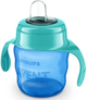 Kubek niekapek Philips AVENT z ustnikiem i uchwytami 6m+ 200 ml Niebieski SCF551/05 (8710103854371) - obraz 2