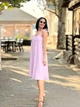 Летнее платье сарафан из муслина Fashion 54/56 лиловый - изображение 3