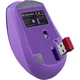 Миша бездротова Defender Mystery MM-301, Bluetooth + 2.4 ГГц, 1600 dpi, 5 кнопок, LED-підсвічування, Purple (52301) - зображення 5