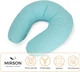 Подушка для путешествий MirSon №8762 Naturale Line 11-2208 Mint 100% Memory (2200006348474) - изображение 4