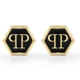 Чоловічі запонки Philipp Plein HEXAGON Ppj9aa09cu Золотистий - зображення 1