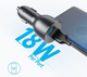Автомобільний зарядний пристрій Anker PowerDrive III 36W 2xUSB Black (194644085926) - зображення 2