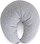 Подушка для вагітних та годування Ceba Baby Cebuszka Huggy Basic Grey Stars (5907672341989) - зображення 2