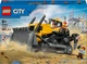 Конструктор LEGO City Желтый бульдозер 682 детали (60466) - изображение 1
