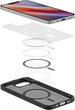 Etui Spigen Ultra Hybrid MagFit do Apple iPhone 16e Frost Black (ACS09144) - obraz 6