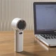 Портативний міні вентилятор CH WT-K38 Silver - изображение 2