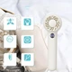 Портативний міні вентилятор CH WT-F08 White - изображение 5