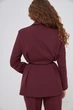 Жакет з поясом-шнуром Wear me L Бордовий (5_25_12870) - изображение 5