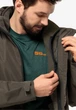 Флисовая кофта Jack Wolfskin Waldsteig FZ M S Коричневый (1109-4064886339612) - изображение 3