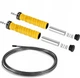 Скакалка скоростная для кроссфита 4FIZJO Speed Rope PRO+ Yellow (P-5907739311030) - изображение 9