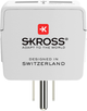 Adapter sieciowy Skross Europe to USA USB White (7640166323099) - obraz 2