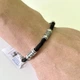 Серебряный мужской браслет шнур 20 см православный с иконками святых, 925 проба, 15 гр - изображение 9