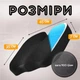 Гелевая ортопедическа подушка для сидения с эффектом памяти мягкая 45х35х7см на молнии выдерживает большой вес - изображение 2