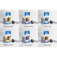 Освіжувач повітря Vitol Fresh Clips Pineapple+Coconat V15513 - зображення 4