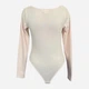 Боди-футболка женская H&M 1123802wer S Светло-розовая (2030000364022) - изображение 2